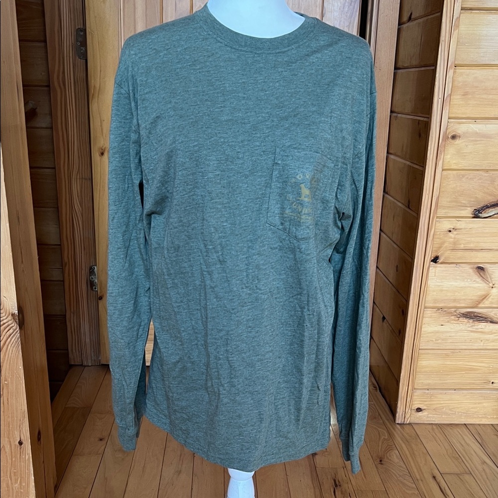 Over under hunting brand long sleeve tee